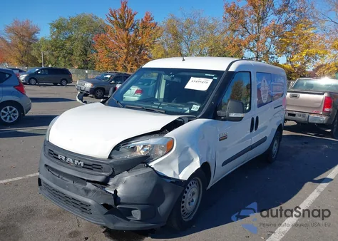 2021 Ram Promaster City Tradesman from USA, damaged, VIN ZFBHRFABXM6T12814